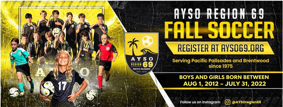 FALL REGISTRATION OPENS APRIL 18, 2026                                    Boys and Girls born between Aug 1, 2012 and July 31, 2022